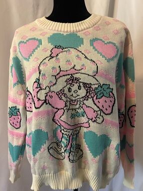 Strawberry Shortcake Knit Sweater